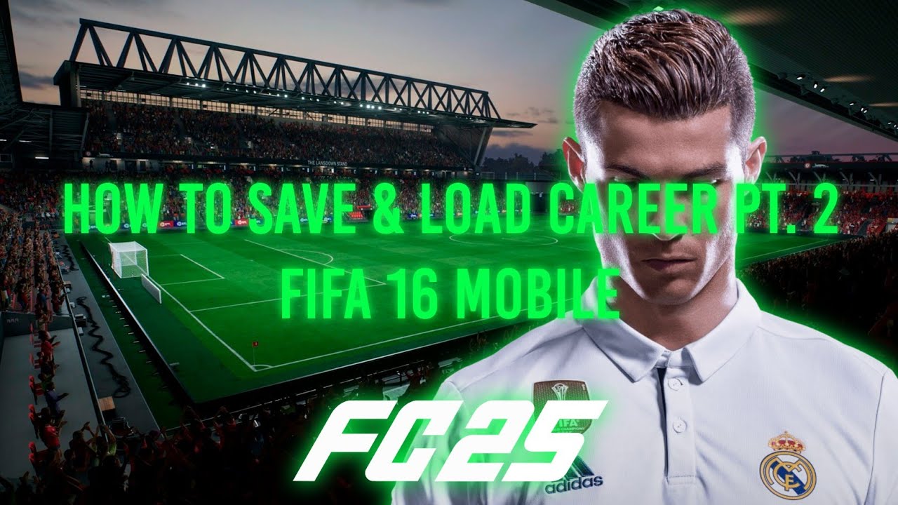 FIFA 16 Mobile | Как сохранить и загрузить режим карьеры | Часть 2