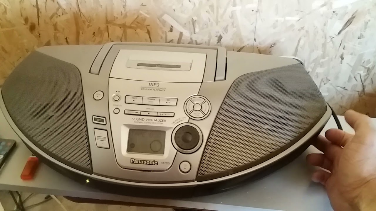 Panasonic RX-ES23 Часть 4. mSD-rec.CC
