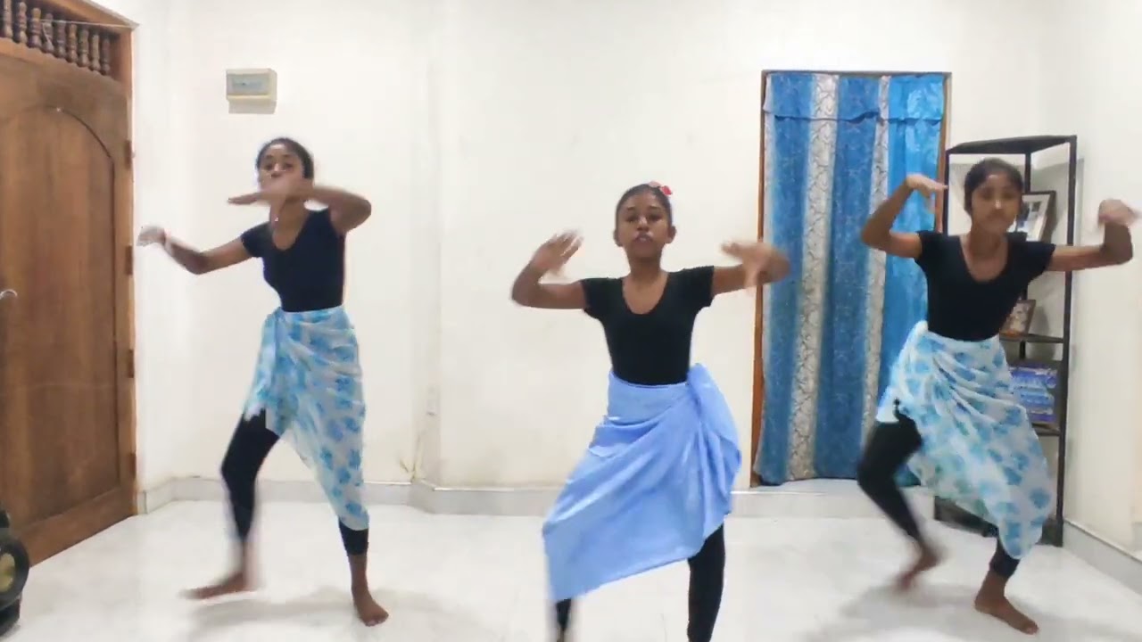 වරමාතී සුභ චරිතේ | Waramathi subha charithe dancing cover practicing by 3sisters