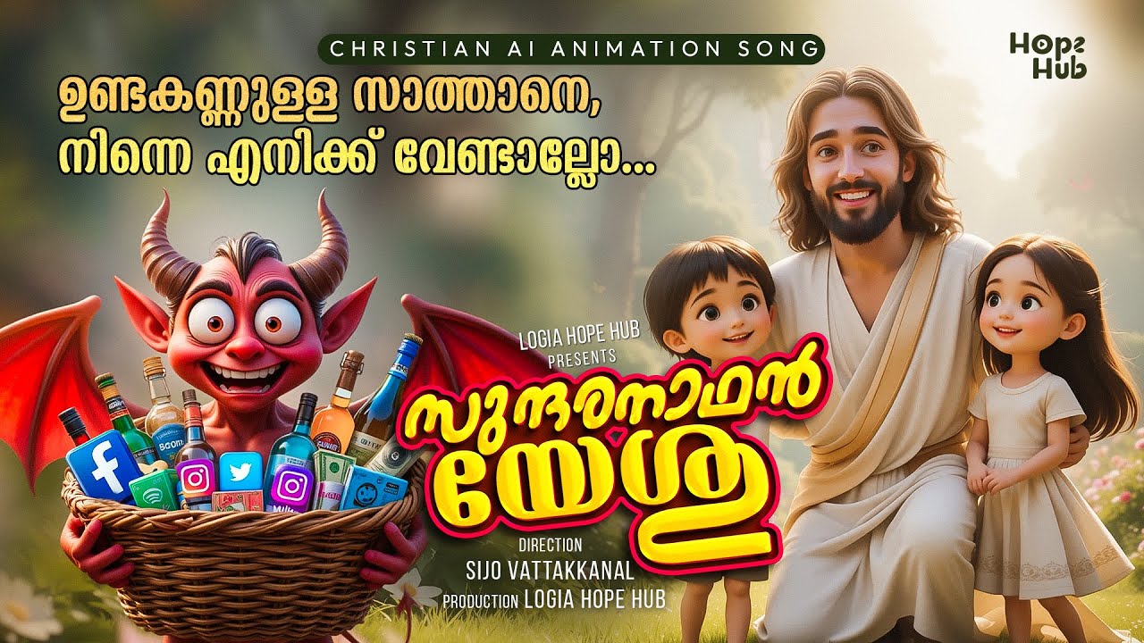 സുന്ദരനാഥൻ യേശു | Christian Animation Song | Malayalam devotional songs | Christian Dance Song
