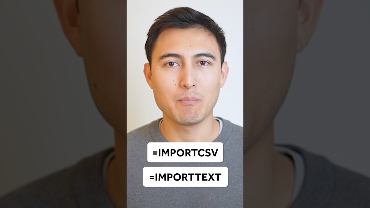 NEW Import Functions in Excel
