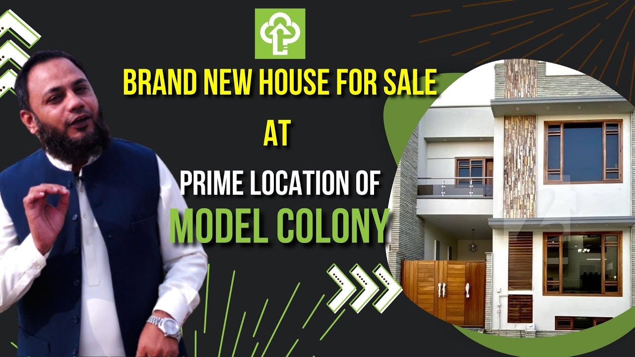 125 SQ Yard Brand New House For Sale | Prime Location of Model Colony | Asasa Real Estate