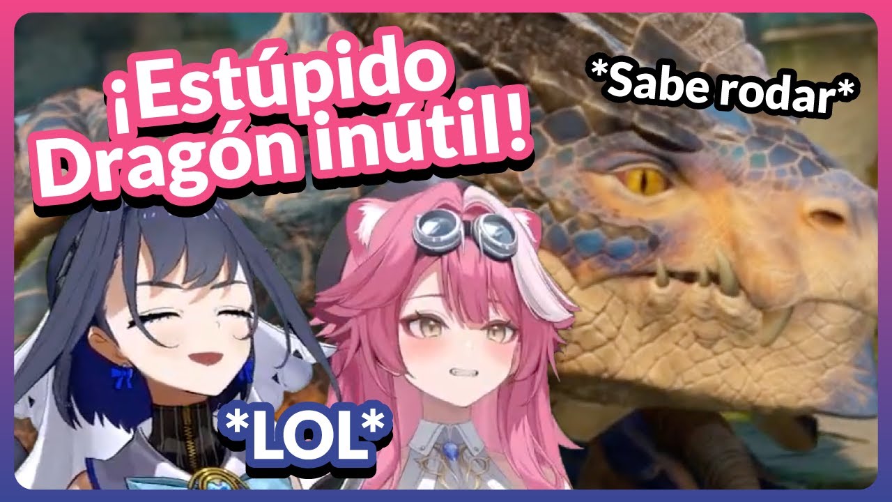 Raora entrena al PEOR dragón y Kronii SE ROMPE de la risa #RaraWara |【hololive】『Sub Español』