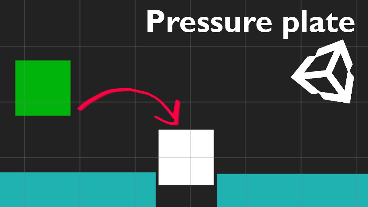 Unity - platformer pressure plate mechanic