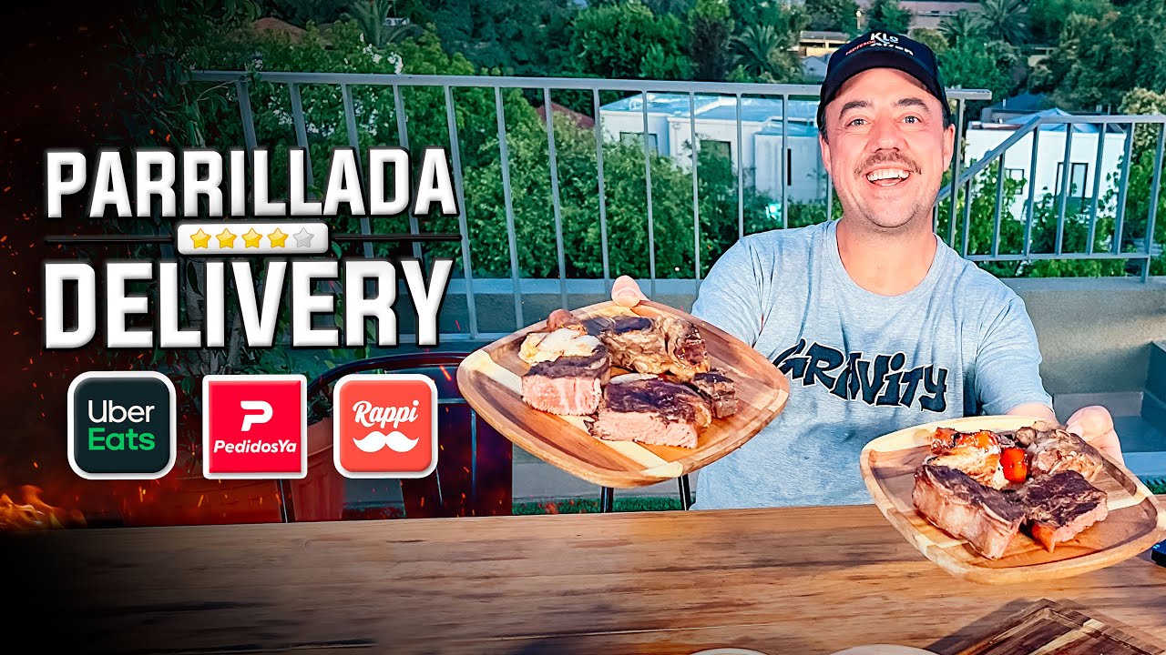 Probando Parrillada de Delivery 🍖 🛵 con m&aacute;s de 500 comentarios!