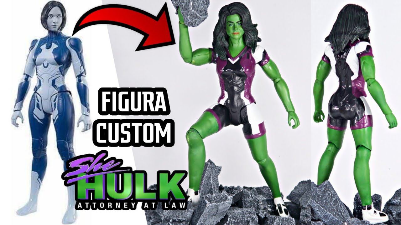 CUSTOM She Hulk Repaint Timelapse Disney Plus 2022