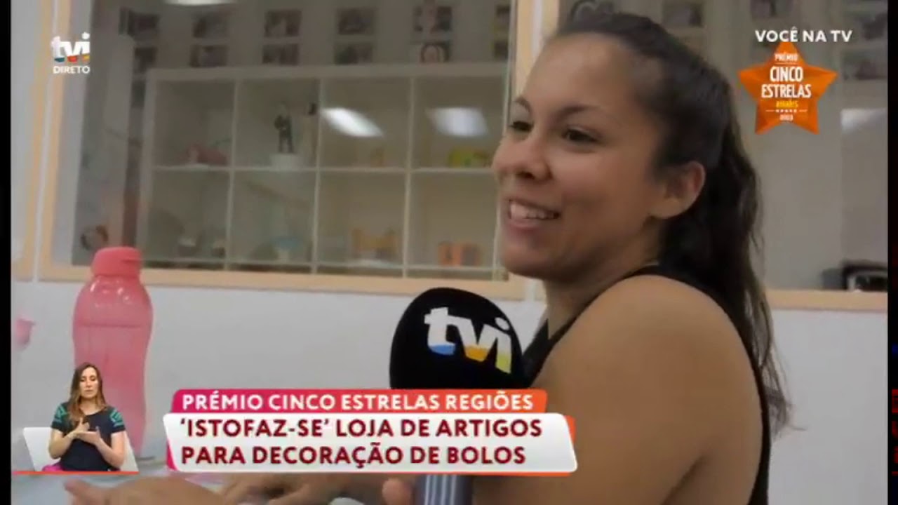 Rubrica “Prémio Cinco Estrelas Regiões 2019” no Você na Tv, na TVI