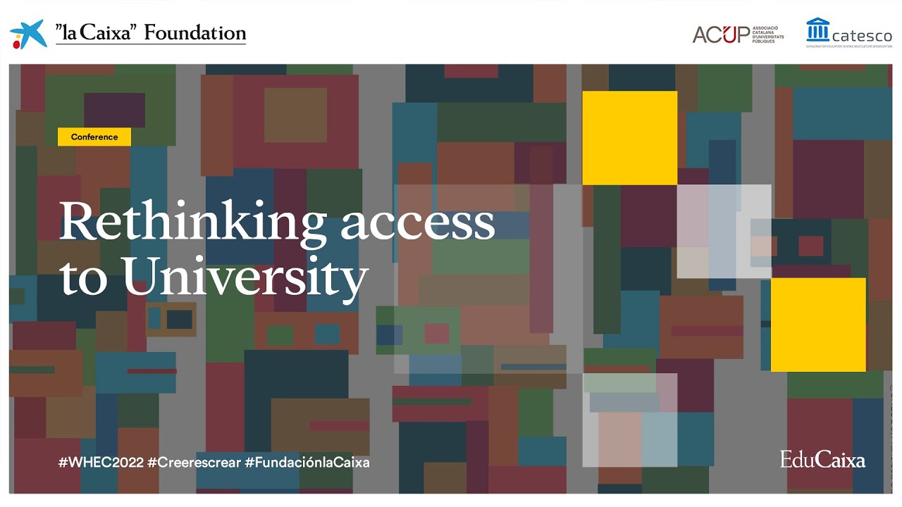 Rethinking access to university