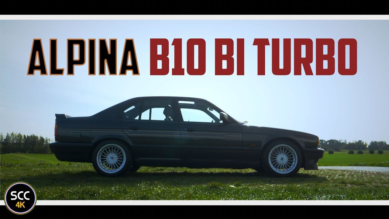 ALPINA BMW B10 Bi-Turbo | 4K | Biturbo sound | I6 Bi Turbo B 10 1992 - Drive in top gear  | SCC TV
