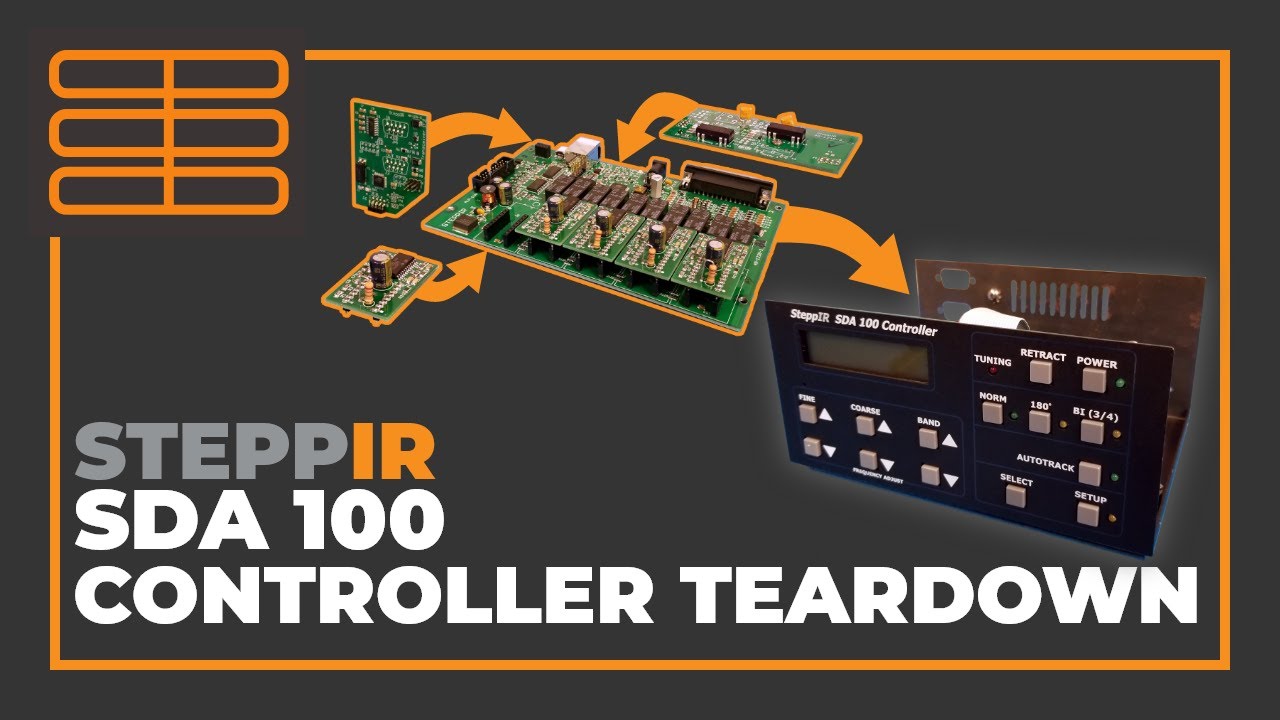 SteppIR SDA 100 Controller Teardown