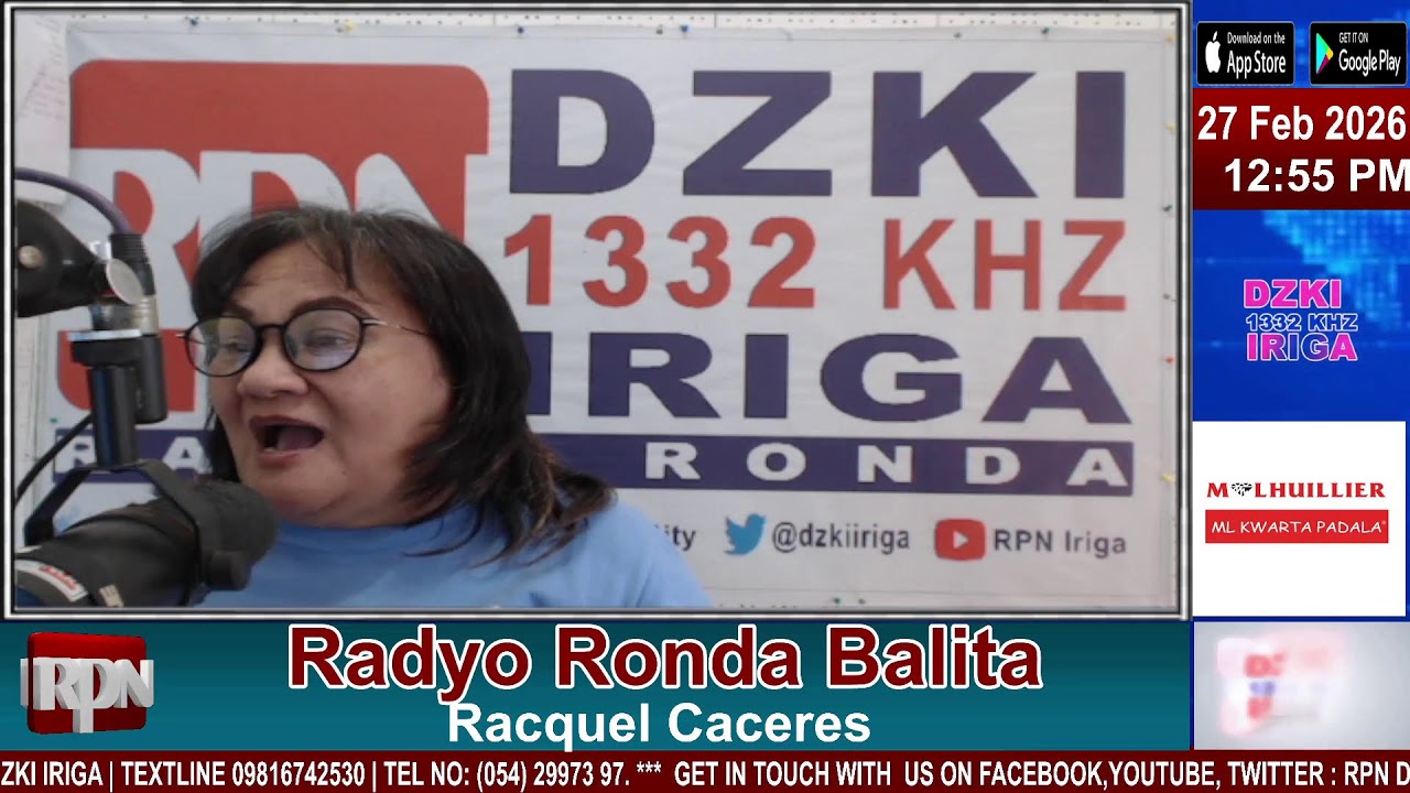 RPN RADYO RONDA BALITA (Tanghali) | FEB 27, 2026