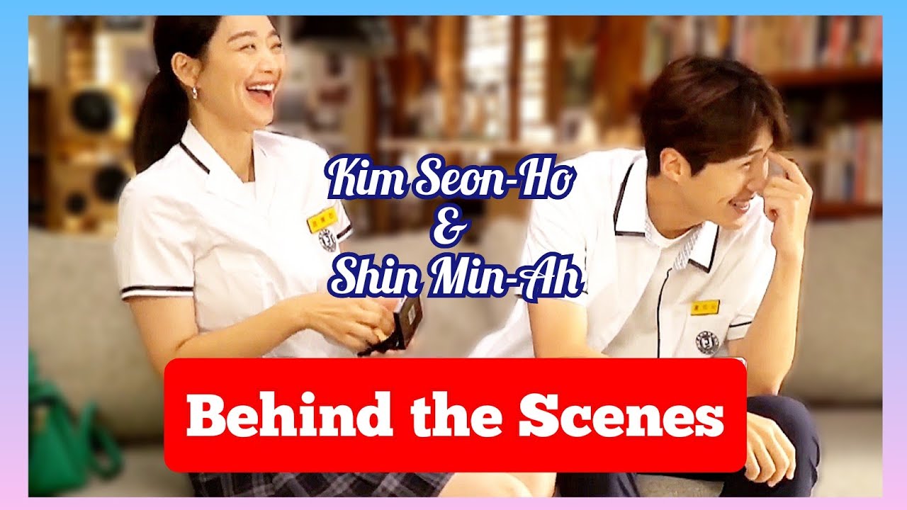 'kim seon-ho & shin min-ah' cute and funny behind the scenes moments [HOMETOWN CHA-CHA-CHA]