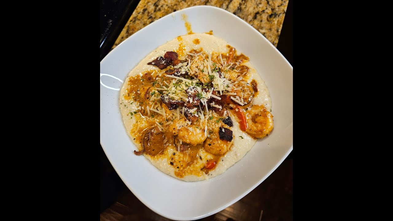 Creamy Cajun Shrimp and Grits Recipe