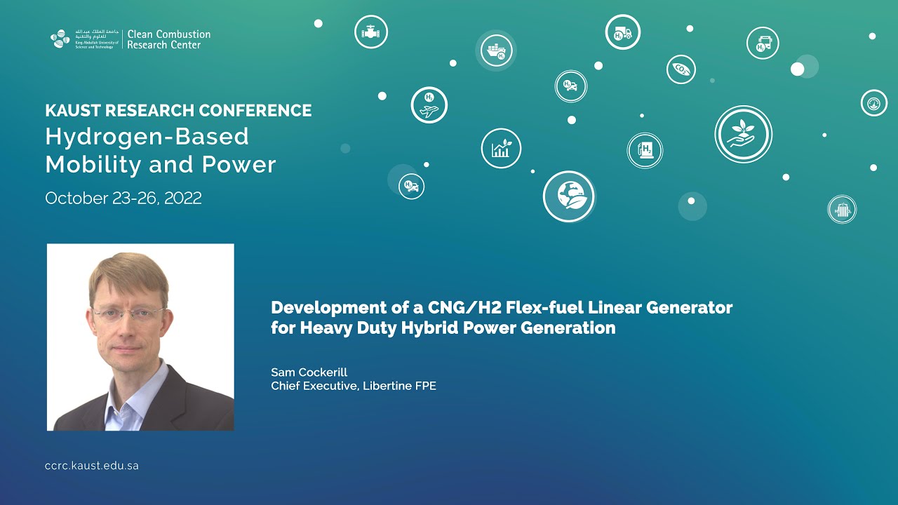 Development of a CNG / H2 Flex-fuel Linear Generator for Heavy Duty Hybrid Power Generation