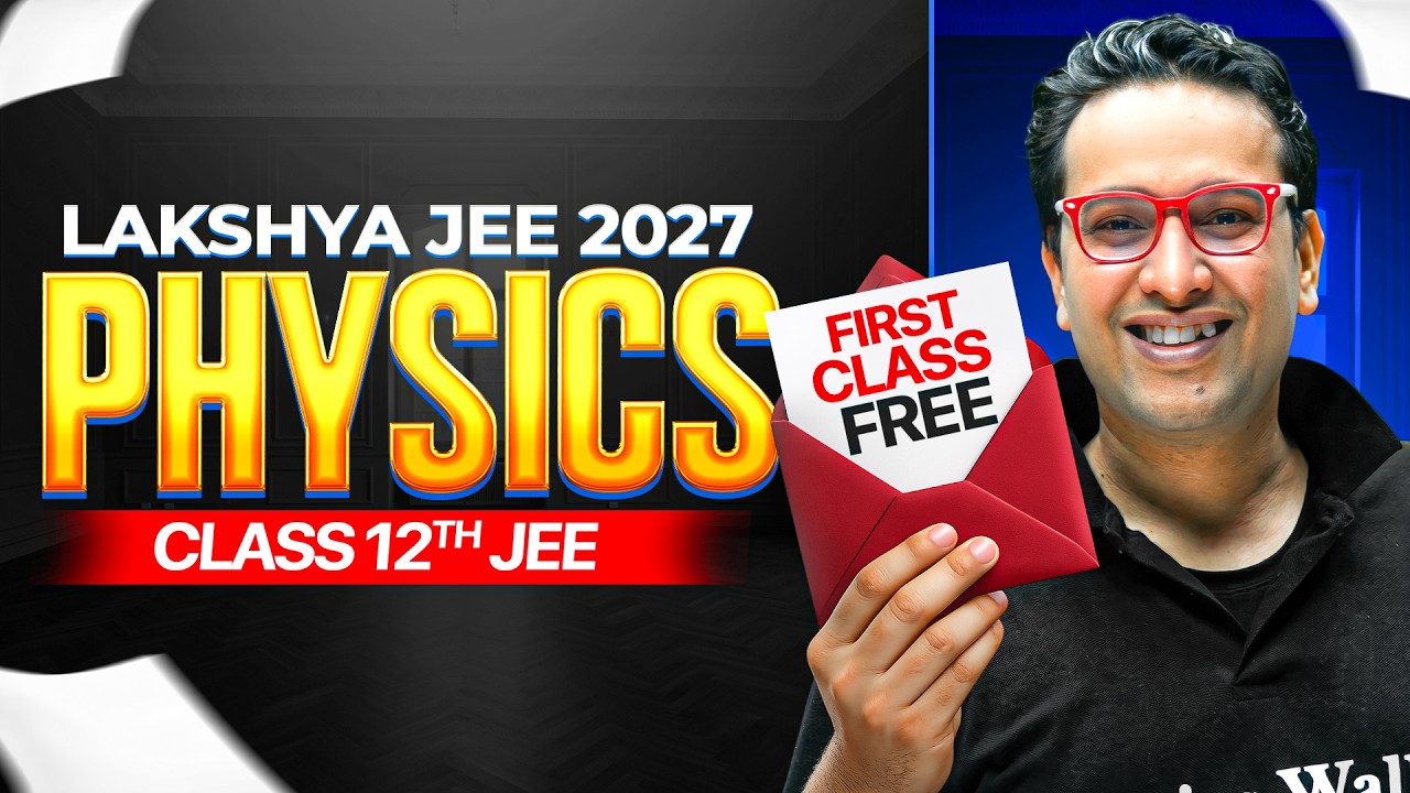 1st Class of PHYSICS by Saleem Sir || Lakshya JEE 2027 Batch🔥