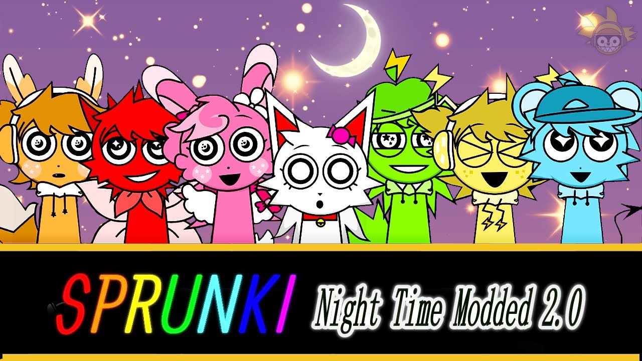 Incredibox - Sprunki Night time Moded 2.0 กลางคืนทีแสนสวยงาม ไม่น่ากลัวอีกต่อไป! 🎵🔥