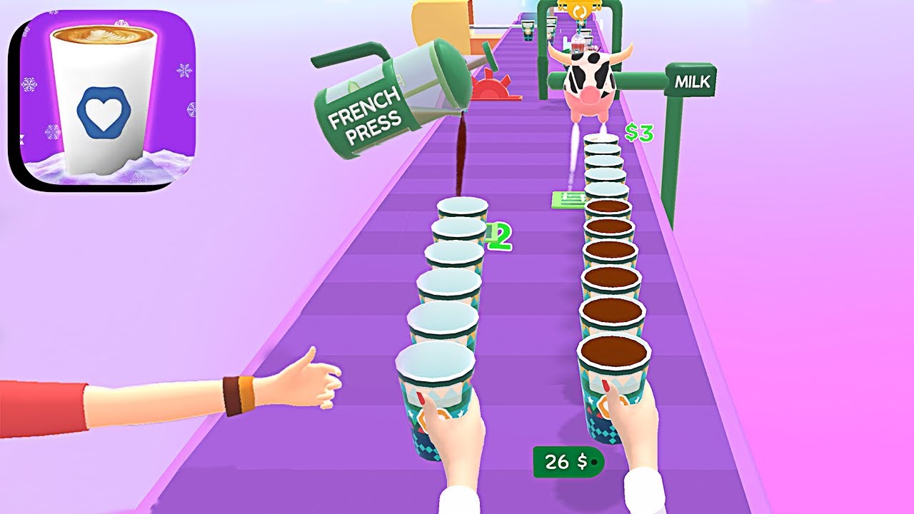 COFFEE STACK GAMEPLAY | ALL LEVELS 31-32