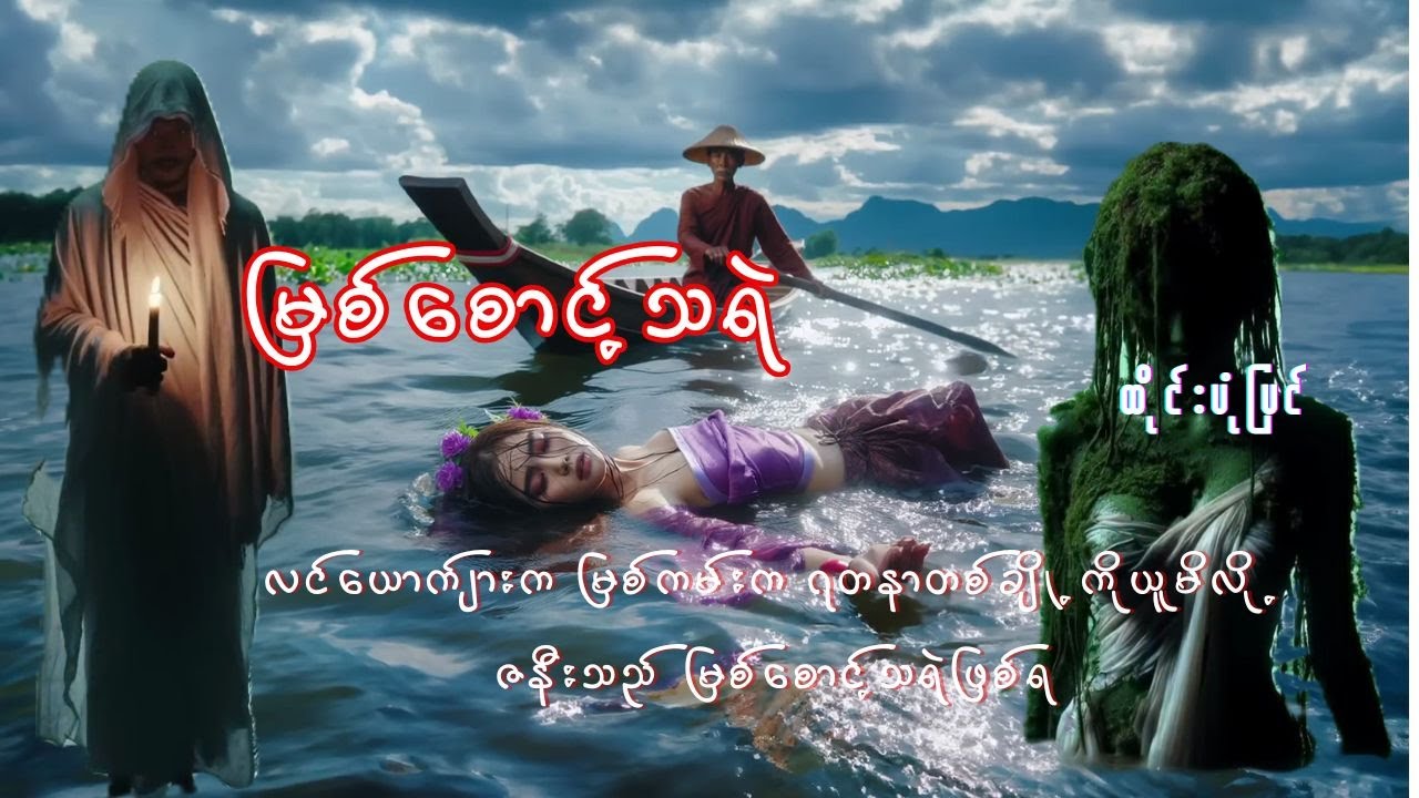 မြစ်စောင့်သရဲ ထိုင်းပုံပြင် / လင်ယောက်ျားက မြစ်ကမ်းက ရတနာတစ်ချို့ ယူလိုက်မိလို့ ဇနီးသည် သရဲဖြစ်ရ