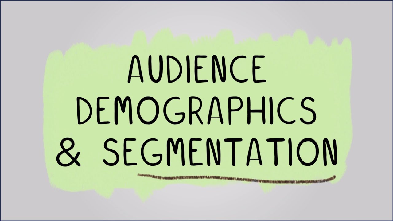 Audience Segmentation - R093: Creative iMedia in the Media Industry