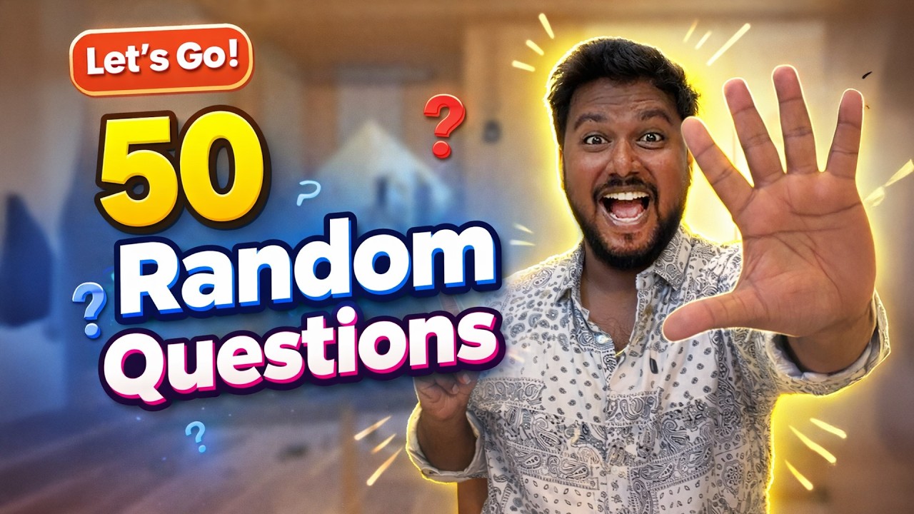 50 Random Questions 😳 |இதுக்கு answer சொல்லவே கூடாது 🤯|  No Filter Q&A |itsme pg