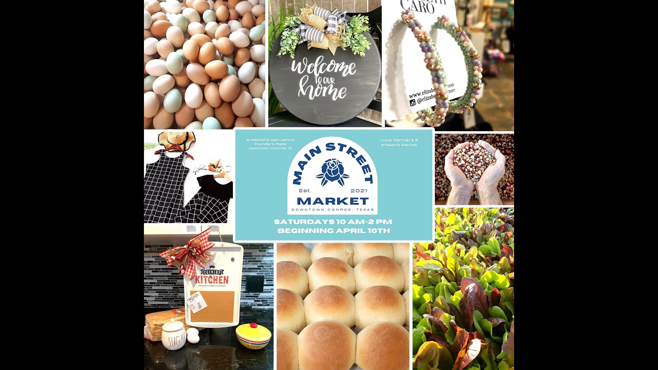 Main Street Market - Conroe Texas -  HELP SMALL BUSINESSES!  thewisn.com