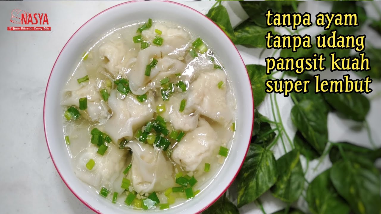 BAHANNYA CUMA KULIT PANGSIT DAN TAHU || PANGSIT KUAH SELEMBUT INI || GURIH KUAHNYA MANTAP