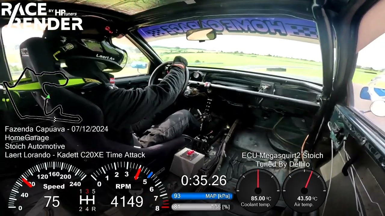 Kadett C20XE Time Attack - Laert Lorando - Trackday Capuava 07/12/24