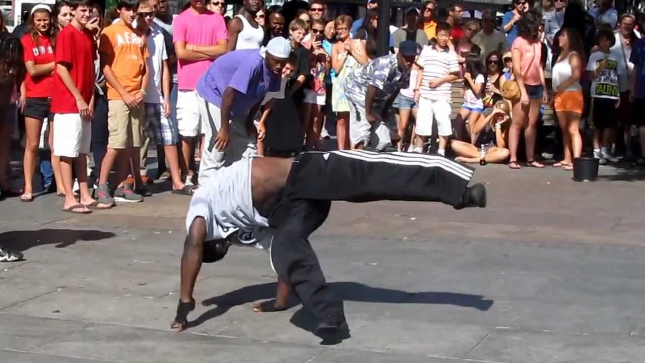 The Breeze Team dance crew performing at Fanuel Hall in Boston!