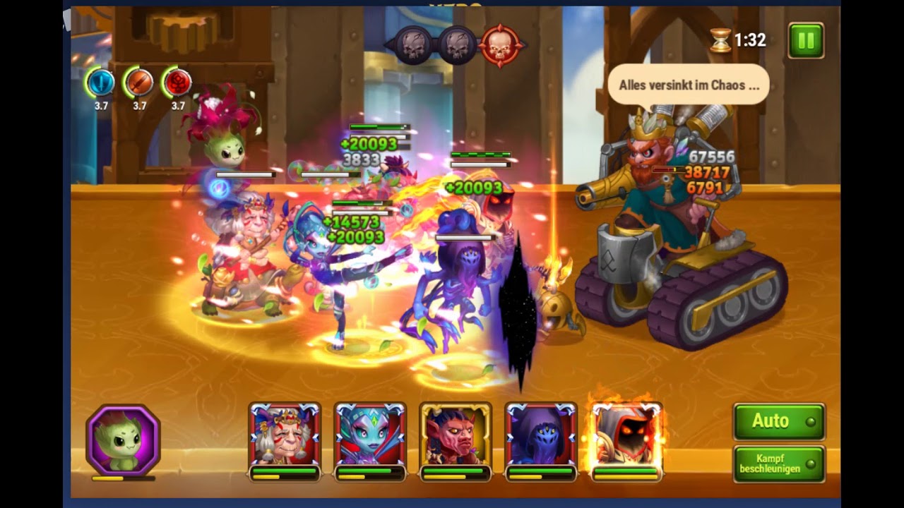 Hero Wars - Karkh Team vs. Khornak (Cap14)