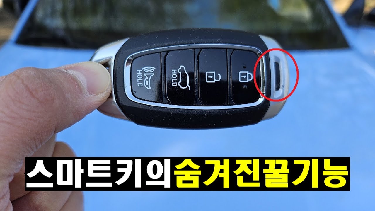 운전자 97%가 모르고 있는 자동차 키의 숨겨진 공짜 꿀기능