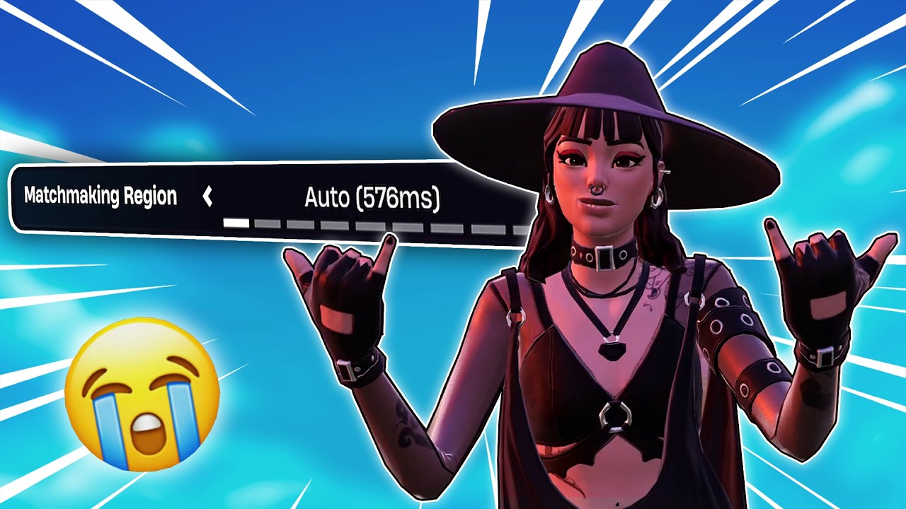 Playing Fortnite with HORRIBLE INTERNET…
