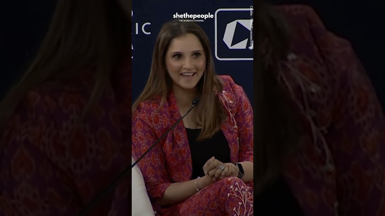 Is it only a mother's duty to look after the child? Ft Sania Mirza #shethepeople
