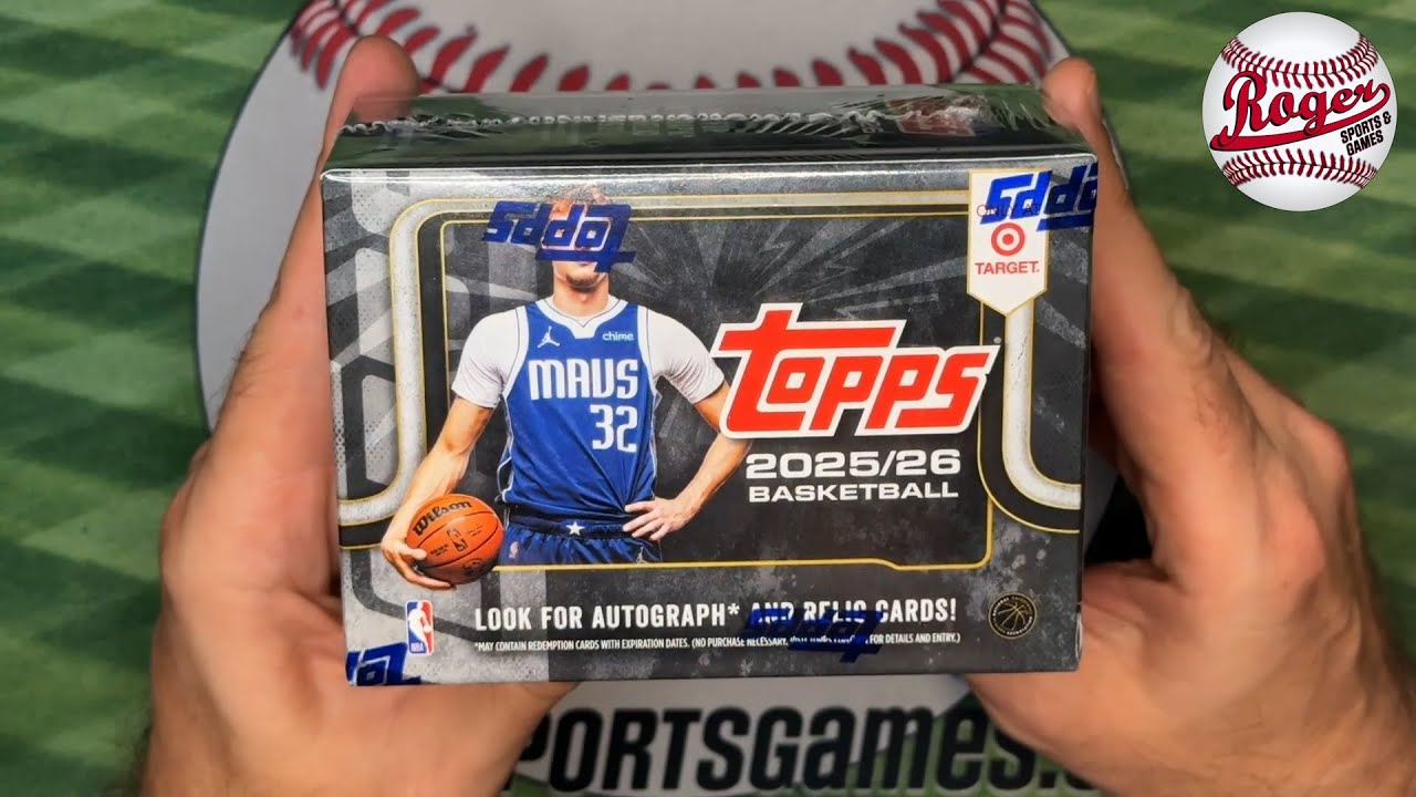 2025-26 Topps Basketball Target Black Friday box