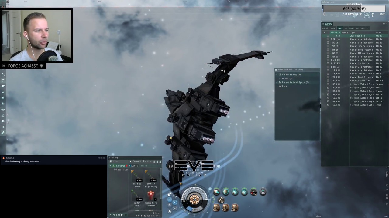 EVE online: Cerberus здорового человека (T4 Dark Abyss Cerberus)