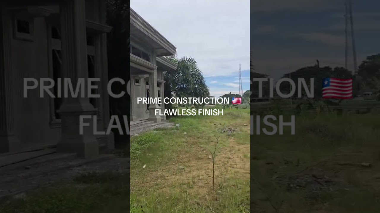 PLASTER RENDERING FLAWLESS FINISH #buildinginliberia #realestateinvesting #viralvideo