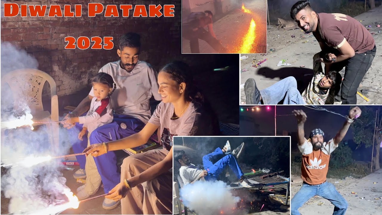Ja Baba Vishav karma 🔥❤️| Diwali Vlog 2025 |￼￼ Part 3 | Patake Testing | Lucky Goldsmith