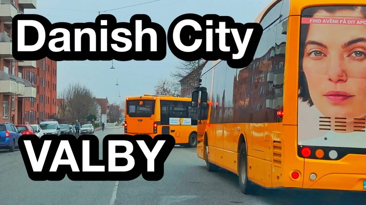 Driving Through Valby City, Copenhagen - Stunning Danish Streets You Need to See!