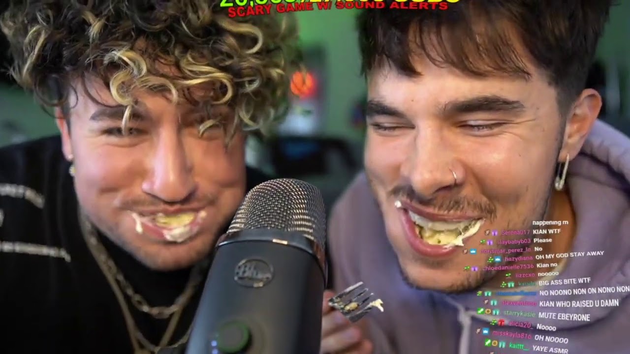 KianAndJc have the FUNNIEST mukbang ever... (hilarious)