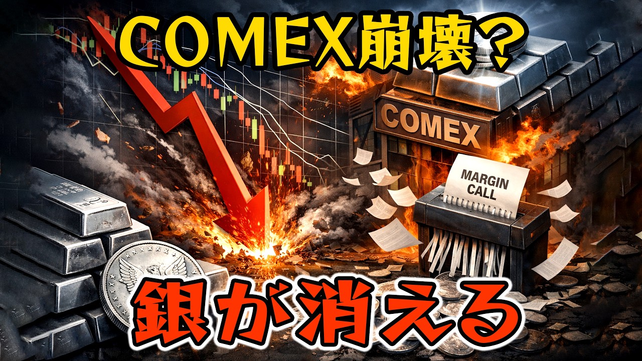 【緊急分析】銀64ドル急落の真相｜COMEX強制清算と現物逼迫が示す次の上昇シナリオ