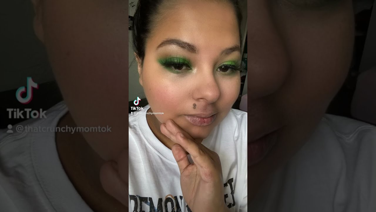 Emerald green eyes featuring Metamorphosis BF Makeup