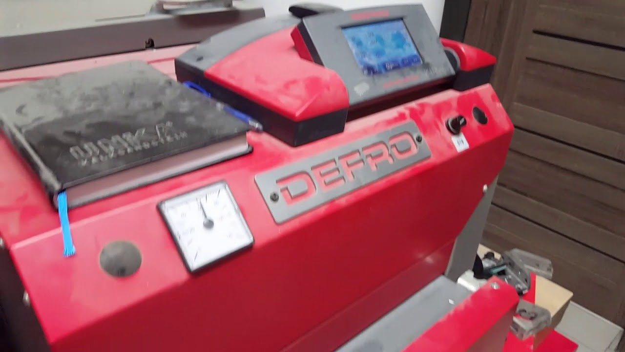 Defro Sigma Uni 20kW (test palenia zrębkami)