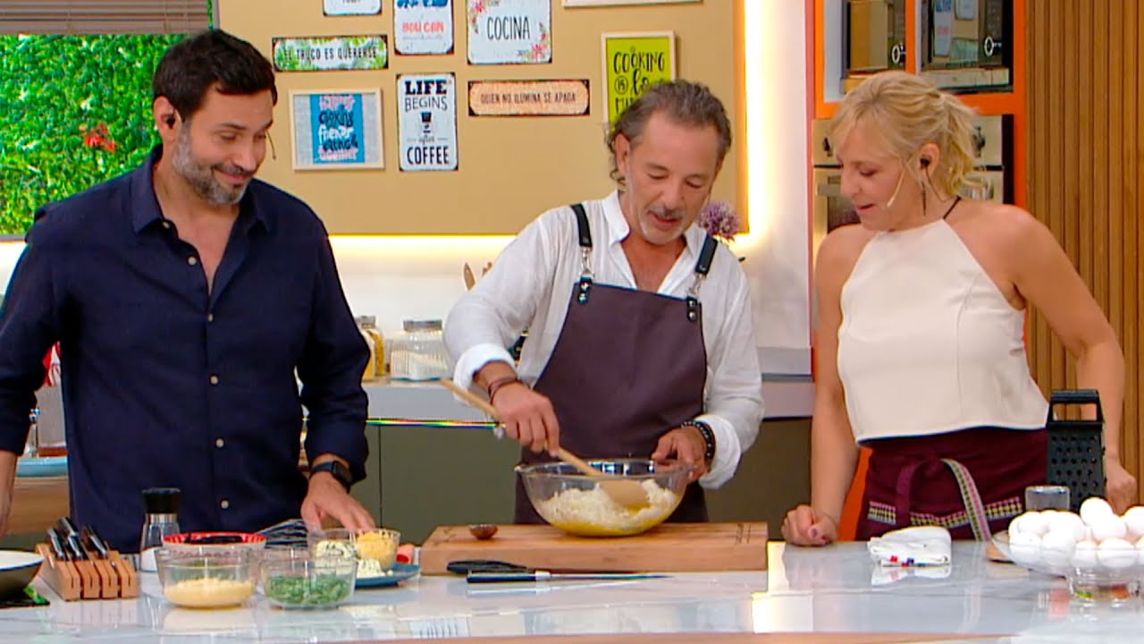 &iexcl;RECETAZA! Fabi&aacute;n Vena se anim&oacute; y prepar&oacute; tortilla de arroz junto a Jime Monteverde y Coco Carre&ntilde;o