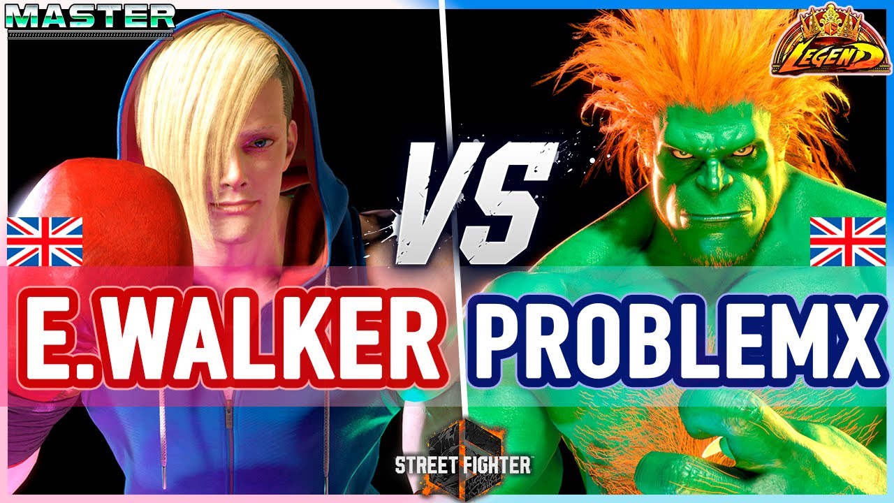 SF6 🔥 Ending Walker (Ed) vs ProblemX (Blanka) 🔥 Street Fighter 6