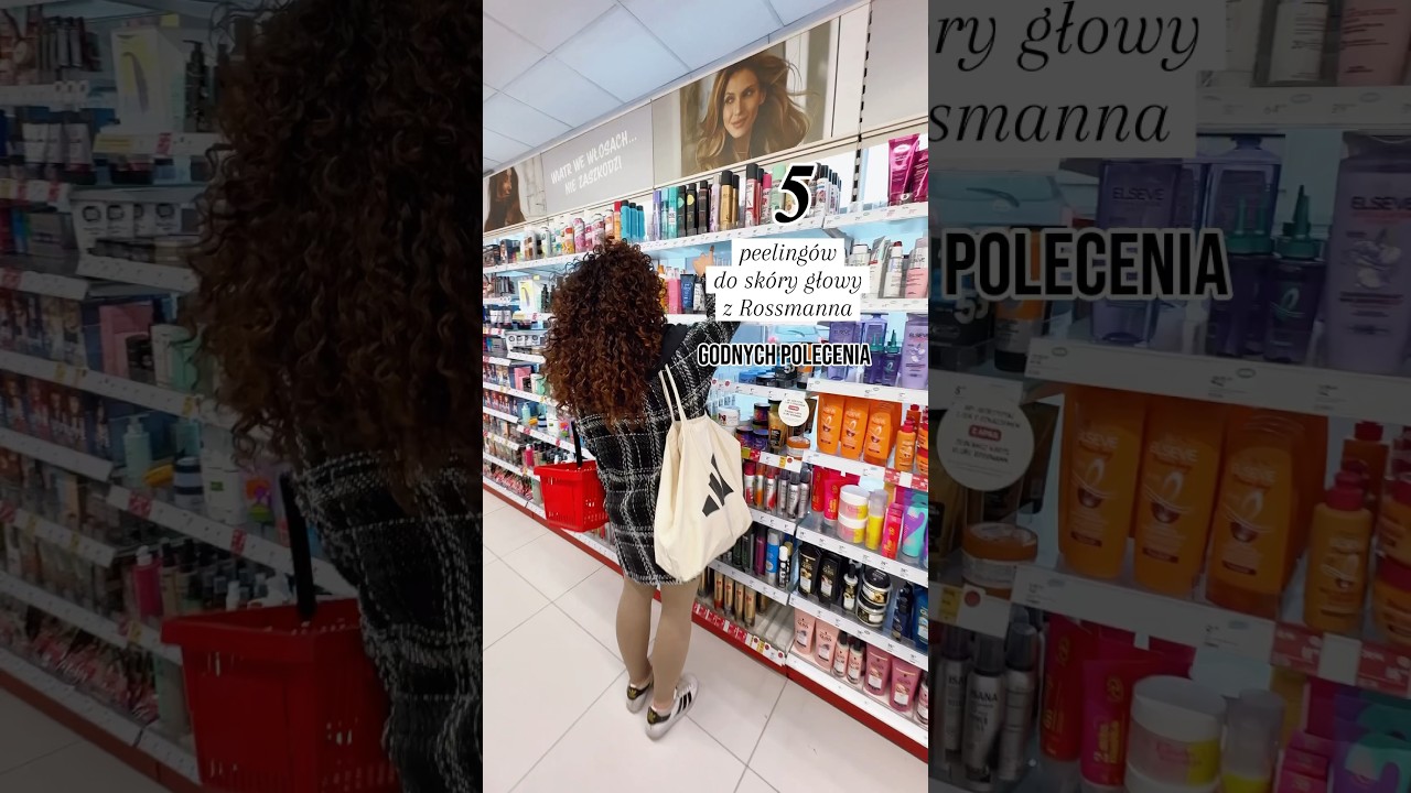 5 peeling&oacute;w do sk&oacute;ry głowy z rossmanna godnych polecenia ✨ #kręconewłosy #rossmann