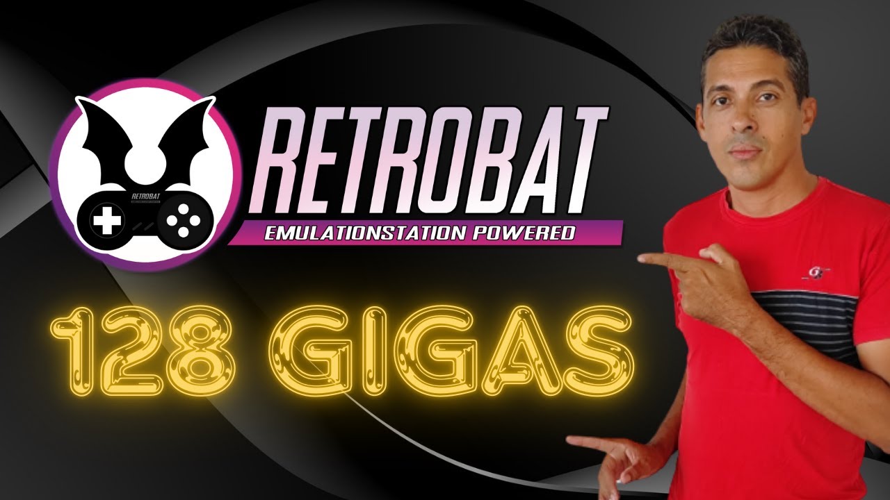 RETROBAT 128 GIGAS - JÁ VEM PRONTO PARA USAR.