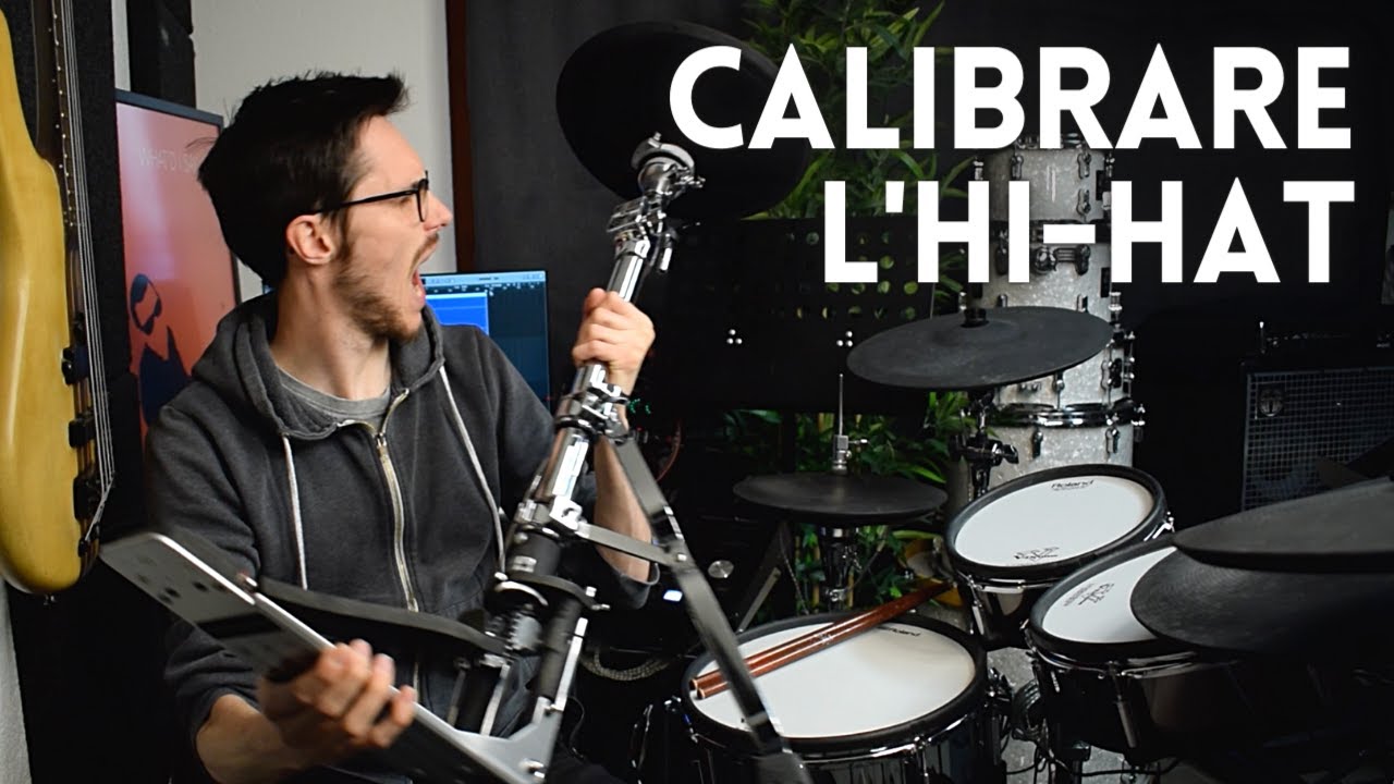 Come REGOLARE L'HI-HAT della BATTERIA ELETTRONICA | Tutorial