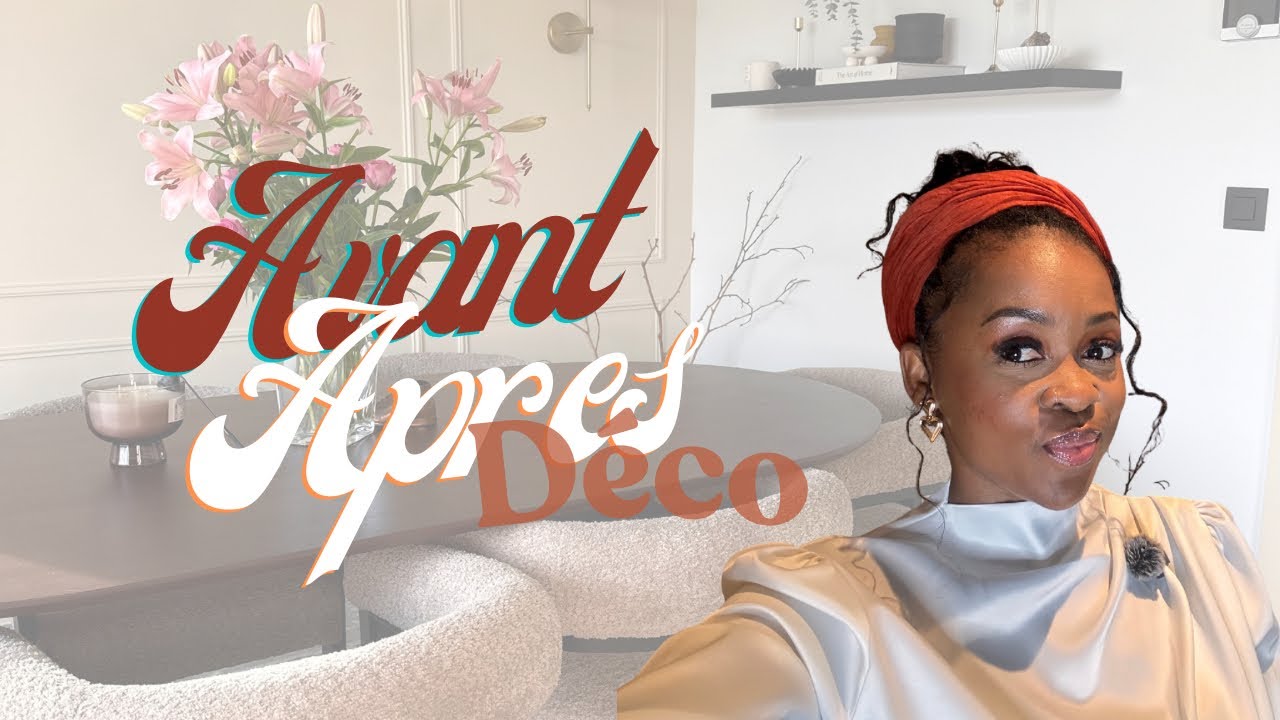 JE ME PRÉSENTE 🌸/Transformation d’une piece a vivre en salle a manger /AVANT&APRÈS /DÉCOS🌺