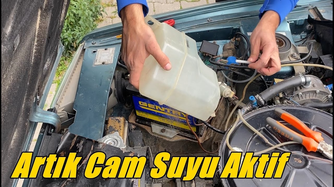 Doğan Slx Cam Suyu Fıskiyesi Artık Çalışıyor | Tofaş Doğan Slx