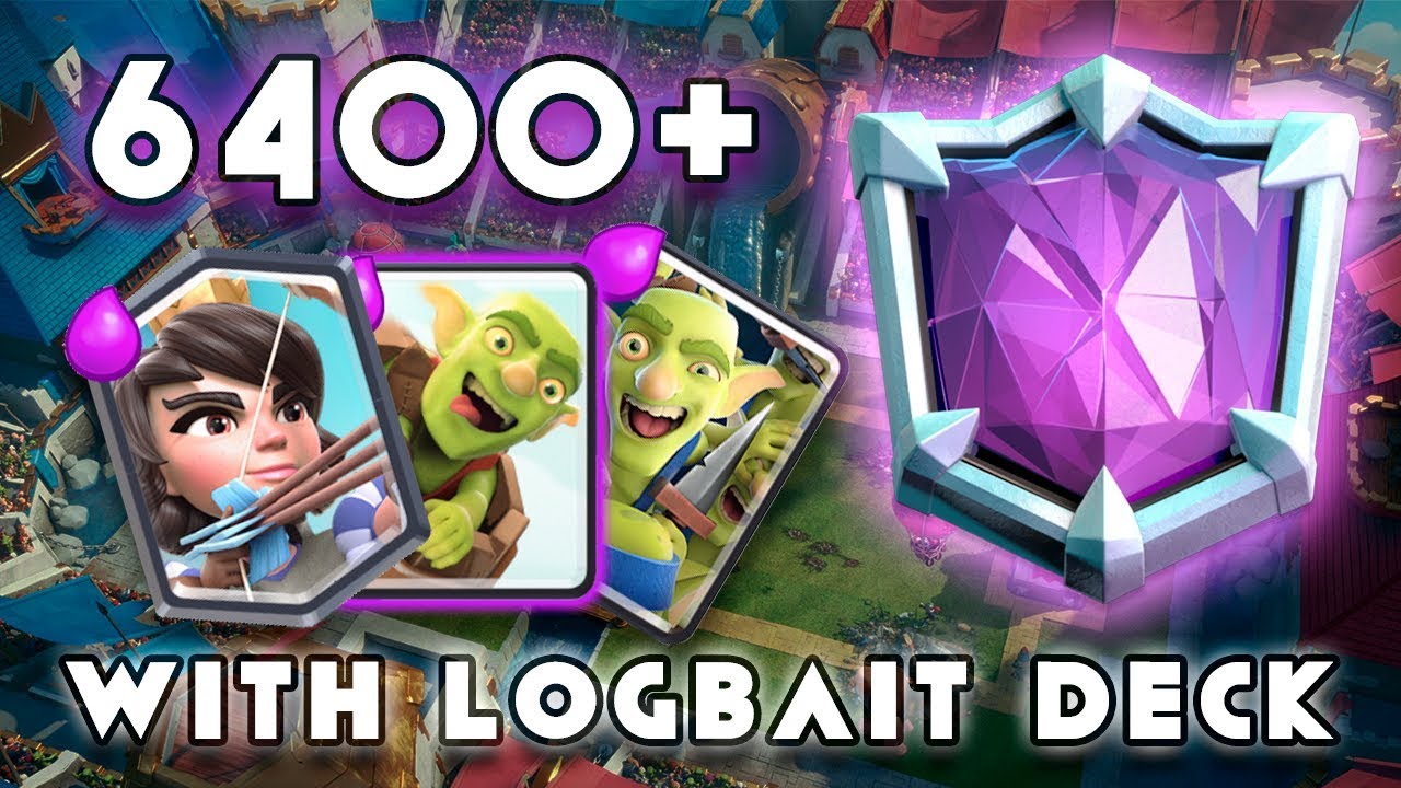 LOG BAIT OP !!! LADDER PUSH 6400+