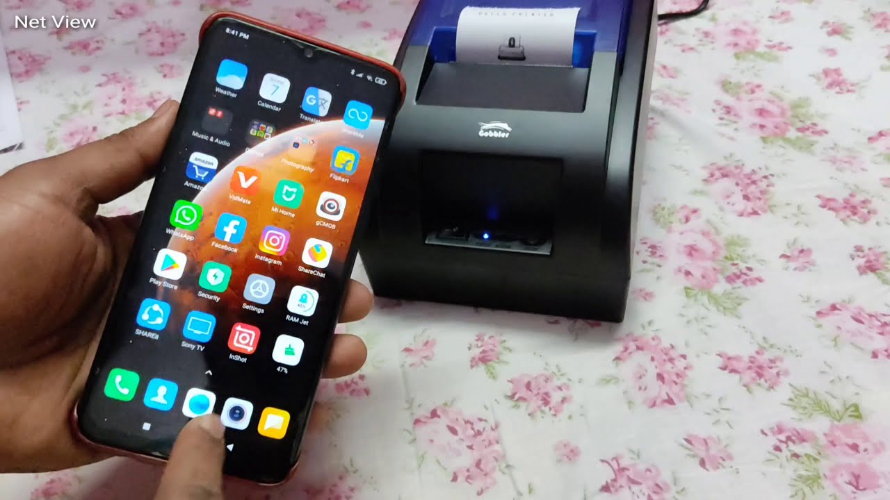 GOBBLER HOP H-58 (Bluetooth + USB) Thermal Receipt Printer Unboxing and Full Setup Review
